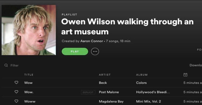 "Weird Spotify Playlists" Twitter Account Shares Unhinged Spotify Finds