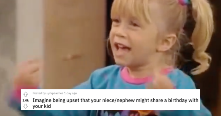 Mom Gets Mad Her Daughter Might Have To Share A Birthday With Her Sister’s Kid