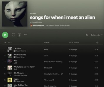 unhinged spotify playlist names