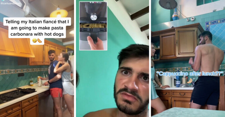 American Wife Who Trolls Her Italian Husband By Breaking ‘Italian Rules’ Goes Viral On TikTok