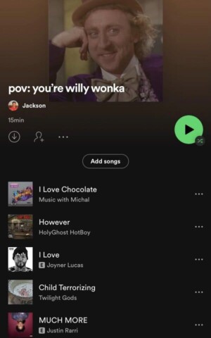 "Weird Spotify Playlists" Twitter Account Shares Unhinged Spotify Finds