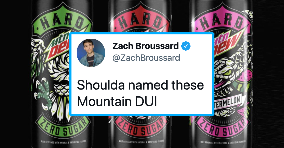 People Are Roasting The New Alcoholic Mountain Dew Beverages (30 Tweets)
