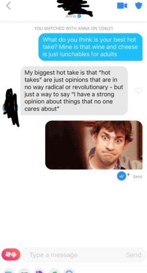 Say What You Will About Tinder DMs, But At Least They're Not Boring (25 ...