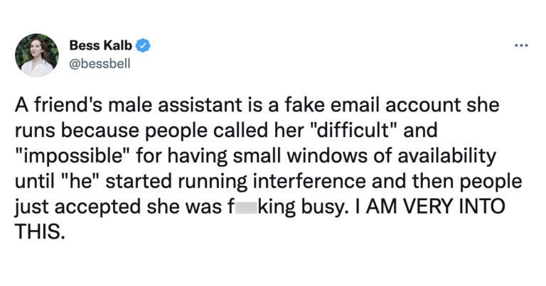 Women Share How Men Are Treated Differently When They Invent A “Male Colleague” (16 Tweets)