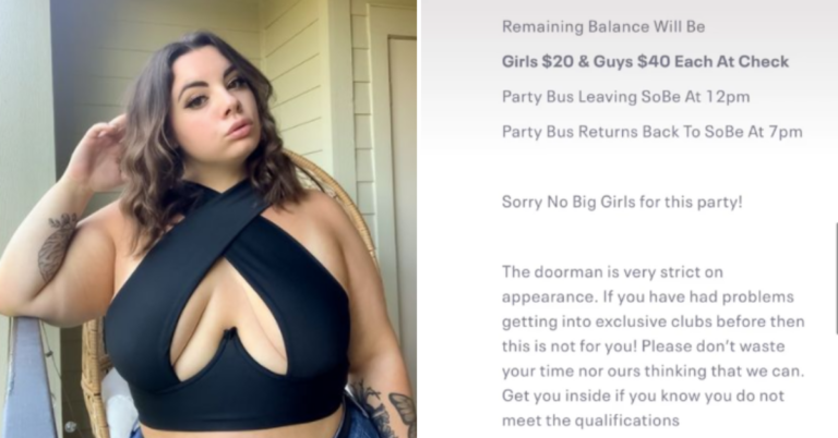 Plus-Size Woman Calls Out Party Bus For Turning Her Away