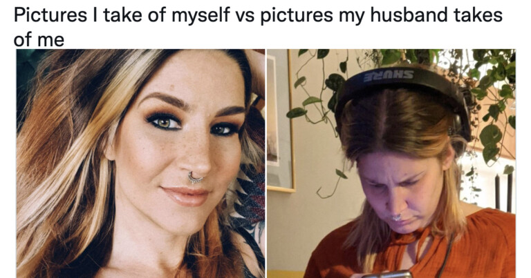 Women Are Sharing Pics They Take Of Their Boyfriend Vs Pics Their Boyfriends Take Of Them (20 Tweets)