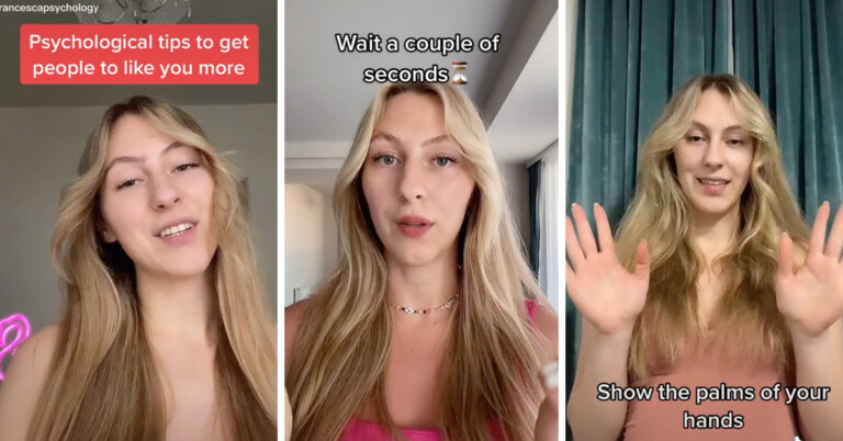 TikToker Shares ‘Sneaky Psychology Tricks’ To Make People Like You