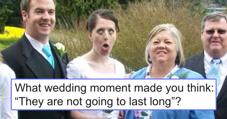 People Share The Awkward Wedding Moments That Made Them Realize The Marriage Was Doomed (20 Stories)