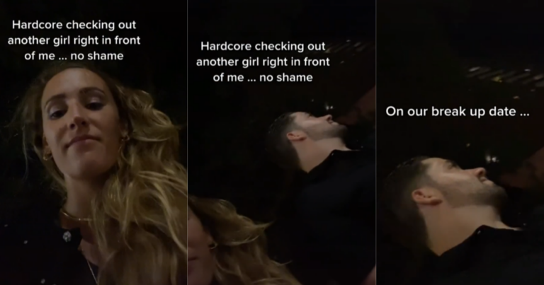 TikToker Films Boyfriend Of Five Years Checking Out Another Woman So Hard She Broke Up With Him