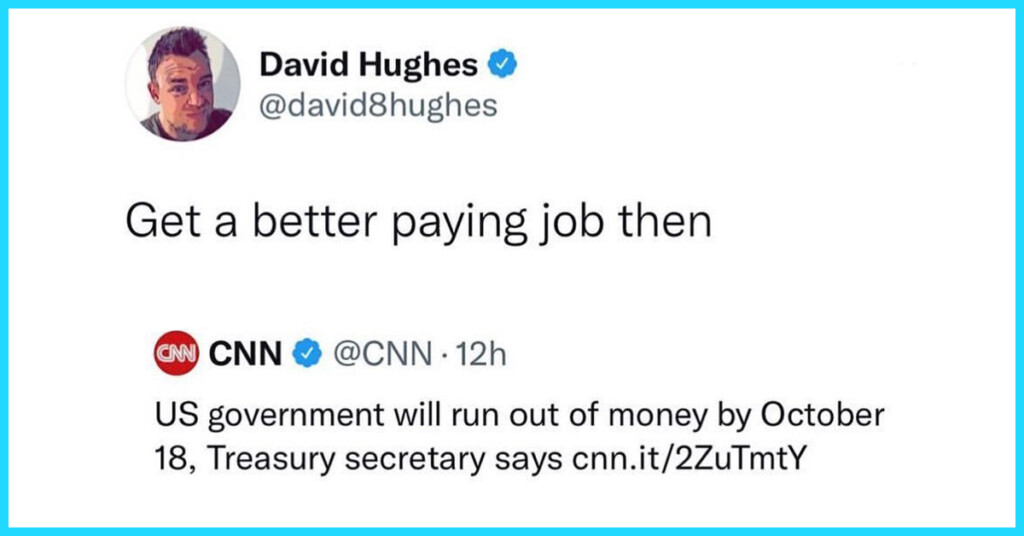 Twitter Is Hilariously Roasting The US Government For Running Out Of
