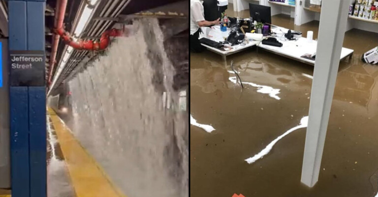 Pictures Of The Biblical Flooding Of New York City Are Pouring In (40 Photos)