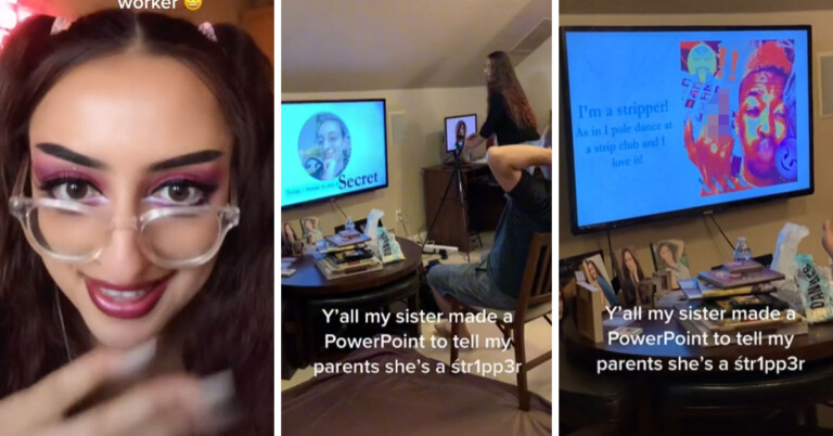 Daughter Tells Parents She’s A Stripper With PowerPoint Presentation And Goes Viral