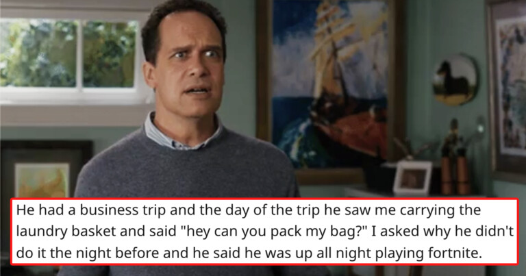 Husband Blames Missed Trip On Wife For Not Packing His Suitcase