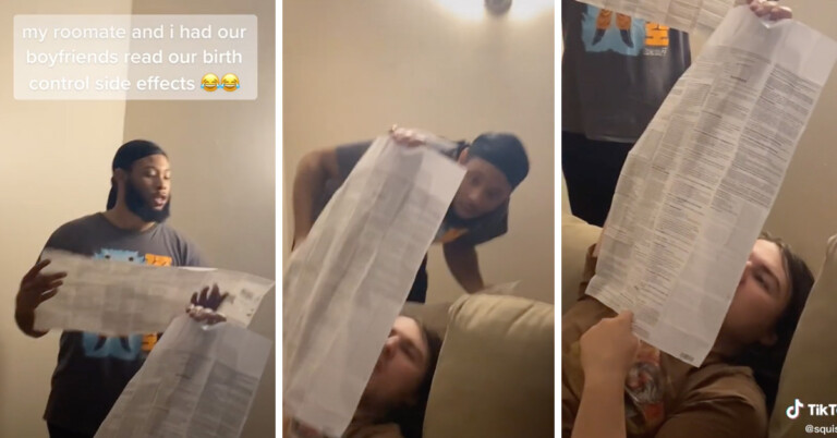 Boyfriends Freak Out Over List Of Birth Control Side Effects In Viral TikTok