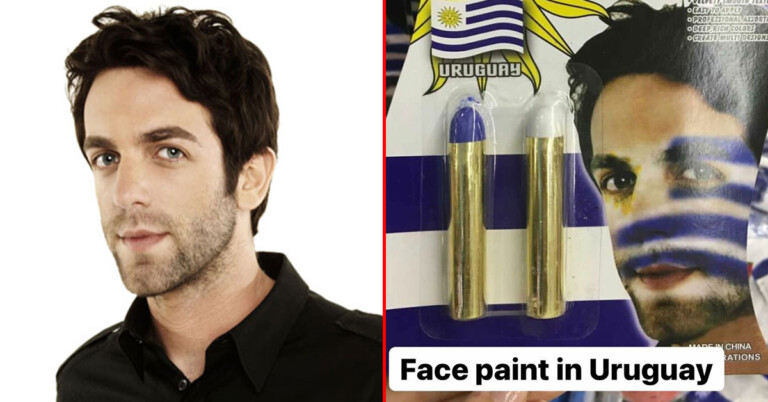 A Photo Of BJ Novak Was Accidentally Deemed Public Domain, And Now His Face Is Printed On Products Worldwide