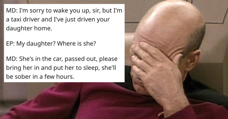 Cab Driver’s Son Shares Story Of Entitled Parent Who Sued Cab Company For Driving His Drunk Daughter Home