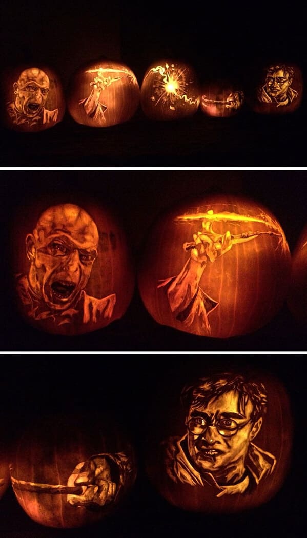 gandalf pumpkin carving