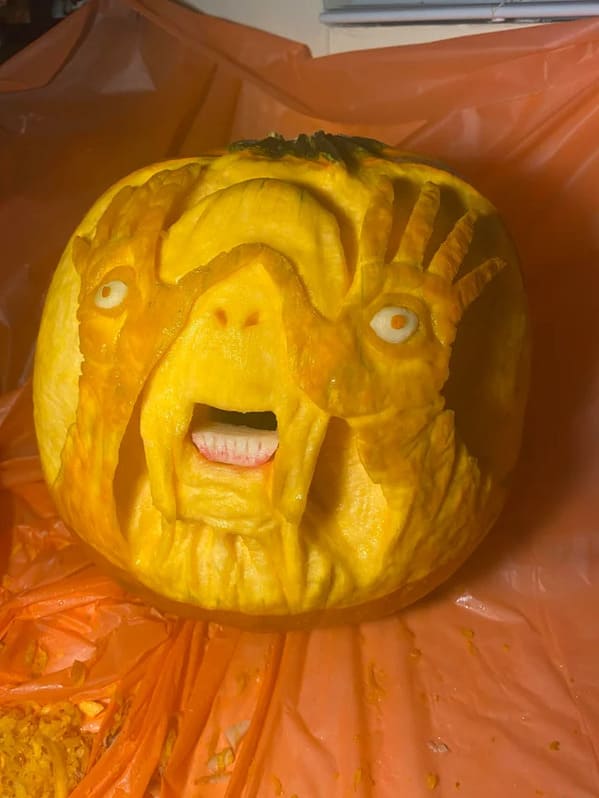 gandalf pumpkin carving