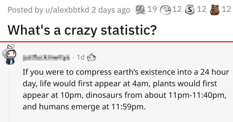 People Are Sharing The Craziest Statistics, And It’s A Lot To Process (20 Posts)
