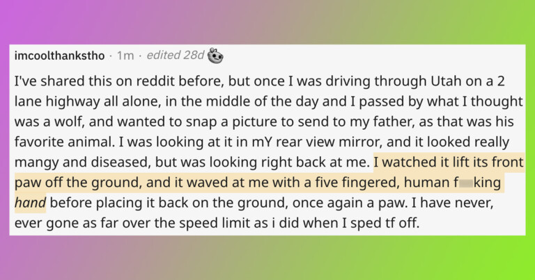 People Are Sharing Eerie Things They Swear They’ve Seen But No One Believes Them (20 Stories)