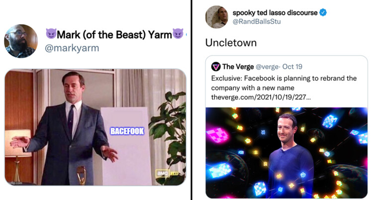 There’s A Rumor Facebook Is Changing Its Name, Here Are Some Of The Internet’s Funniest Suggestions (20 Tweets)