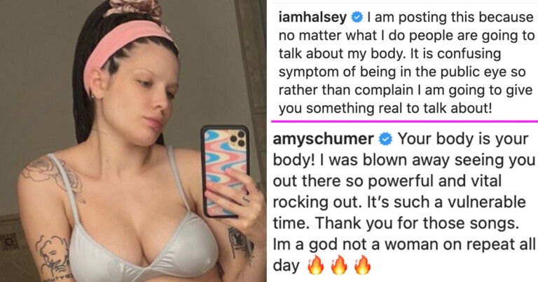“I Will Never Have My ‘Pre-Baby Body’ Back”—Halsey Opens Up About Postpartum Body Myths