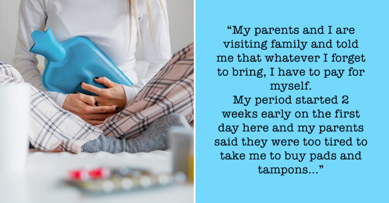 Teen Girl Asks If She Was Wrong To Let Uncle Buy Her Pads And Tampons