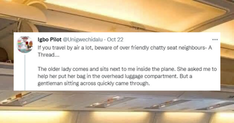 Woman’s Story About An Overly Friendly Plane Passenger With Ulterior Motives Goes Viral