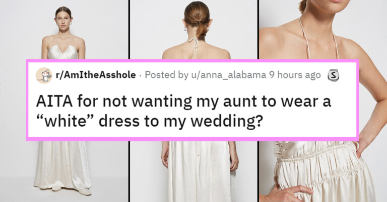 Guest-Zilla Tells Bride She Plans On Wearing White Satin Gown To Wedding