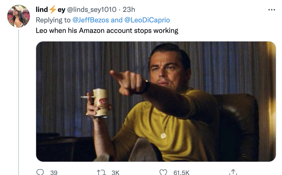 jeff bezos leonardo dicaprio