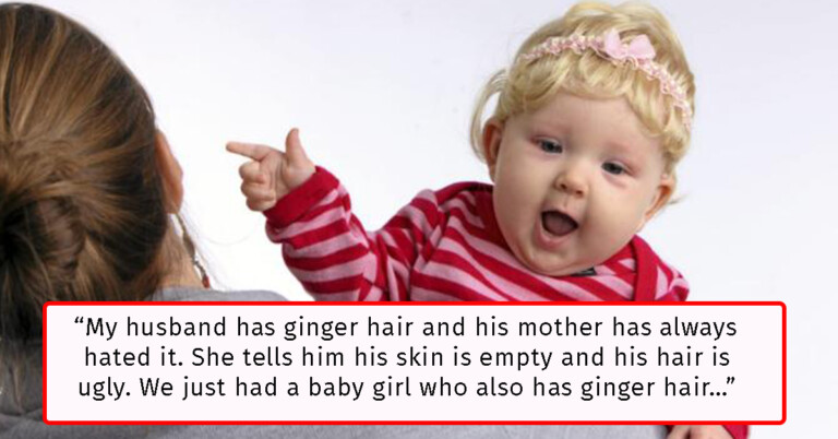 Grandmother Puts Baby In A Wig Because She “Hates Red Hair” And Pays The Price