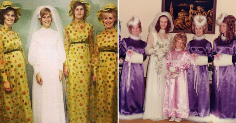 20 Vintage Bridesmaid Dresses That Hopefully Won’t Come Back In Style
