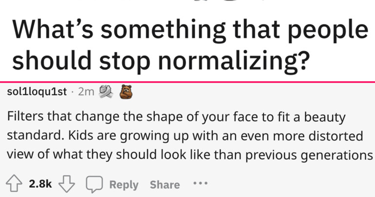 People Share Things We Need To ‘Denormalize’ (21 Posts)
