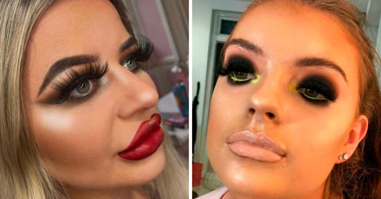 There’s An Online Group That Shames Makeup Fails (20 Pics)