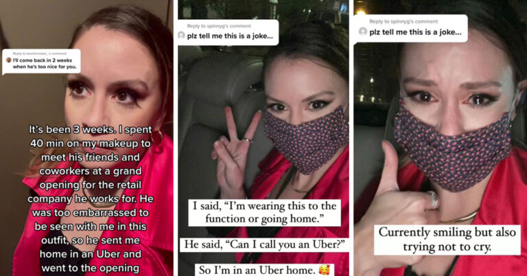 Woman Goes Viral For Story Of How Her Date Sent Her Home In An Uber Because Of Her Outfit