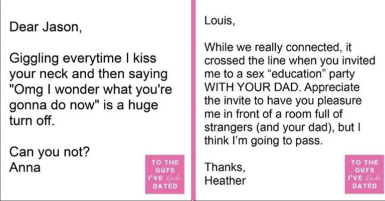 Women Are Gifting Their Exes With Hilarious Letters Of Disappointment (25 Pics)