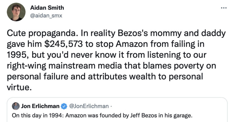 Viral Twitter Thread Discusses How ‘Self-Made’ Billionaires Really Got Their Start