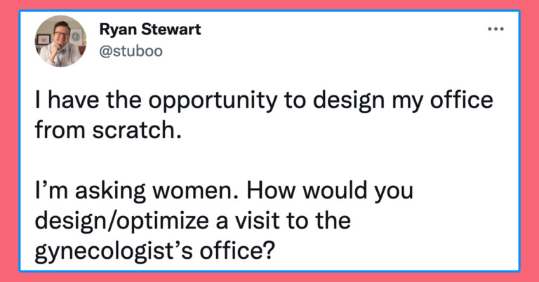 Gynecologist Goes Viral For Asking Women To Redesign His Office—And He Got Plenty Of Tips (16 Tweets)