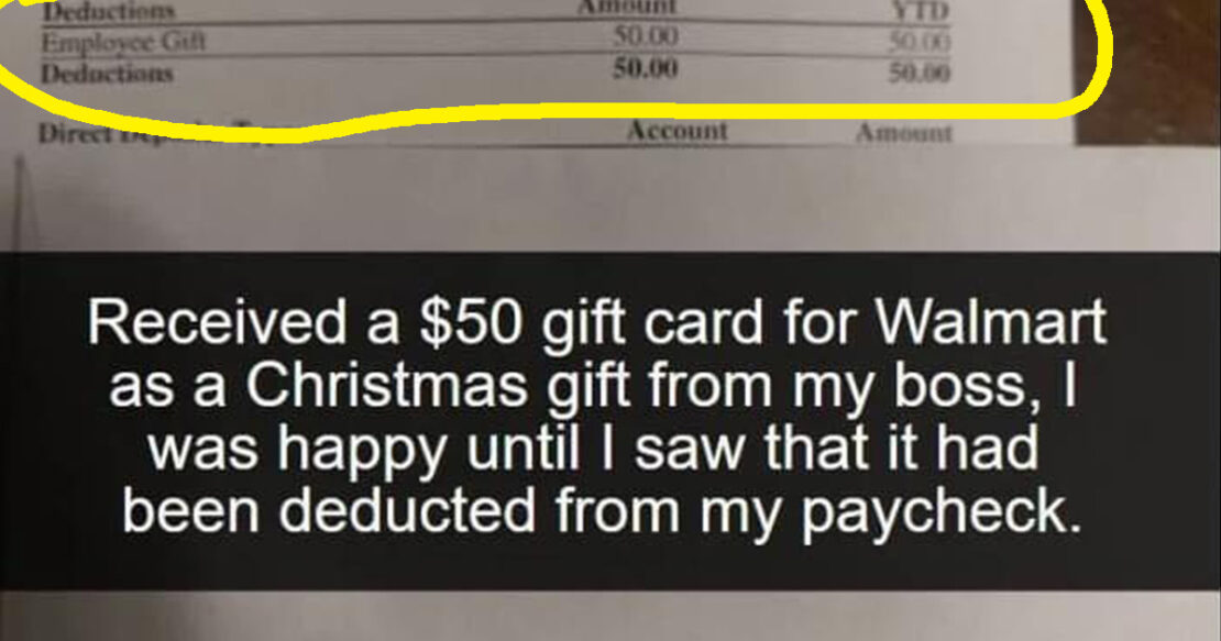 Employees Are Sharing The Most Insulting Holiday "Bonuses" Their Bosses