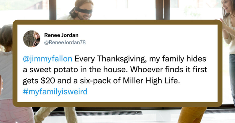People Are Responding Hilariously To Jimmy Fallon’s  “My Family Is Weird” Challenge