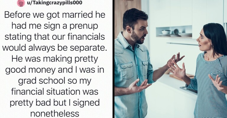 Woman Asks If She’s A Jerk After ‘Laughing In Husband’s Face’ For Wanting To Change Prenup When She Got High Salary