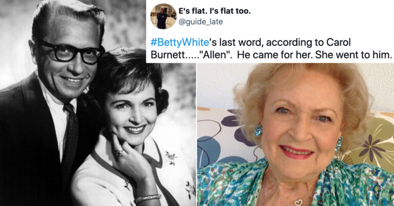 People React To Betty White’s Last Word: ‘Allen’ (25 Tweets)