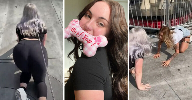 Girl Who Makes $1m/Year Pretending To Be A Dog Fights With Other ‘Dog’ In Viral TikTok