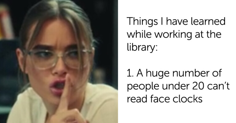 Woman Shares Things She’s Learned About People While Working At A Library In Viral Thread