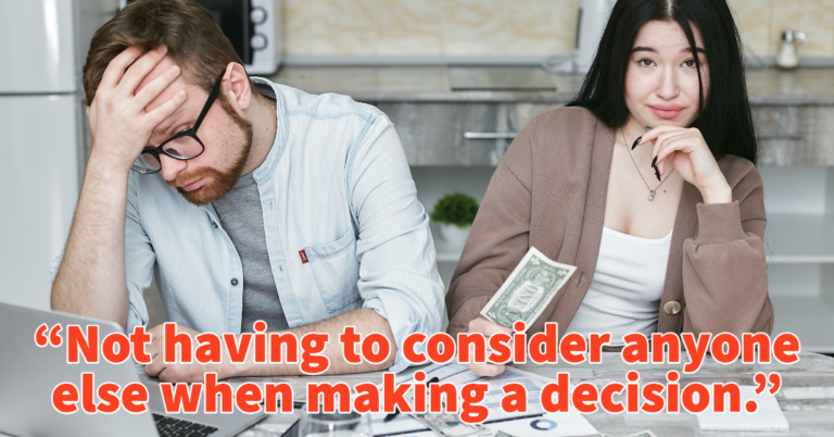 Married People Share The Things They Miss About Being Single (16 Posts)