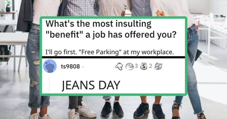 People Are Sharing Insulting Job ‘Benefits’ That Turned Out To Be Completely Useless (18 Replies)