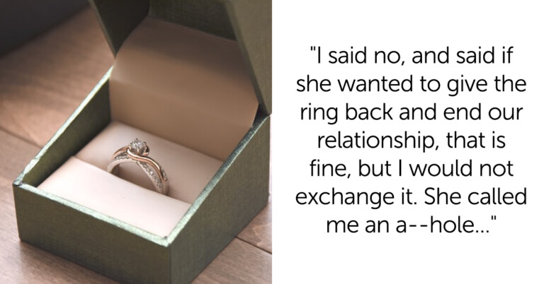 Guy Asks If He’s A Jerk For Buying His Fiancée A Lab-Grown Diamond And Refusing To Exchange It