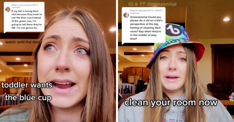 TikTok Mom Reenacts Toddlers’ ‘Big Feelings’ To Help People Understand Kids’ Thoughts