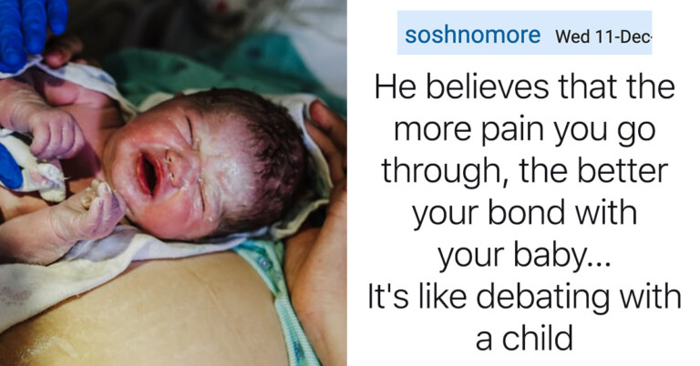 Man Refuses To Let Wife Have Epidural Because He Thinks Pain Is Bonding