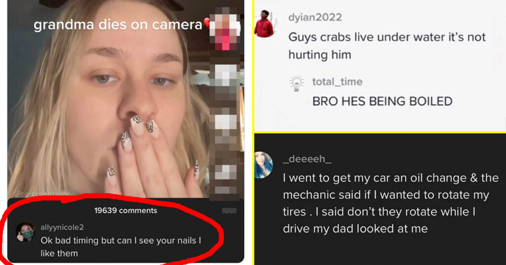 see comments on tiktok